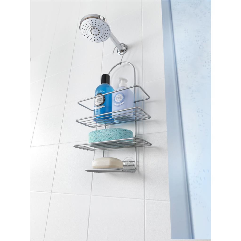 Metaltex Reflex Shower Rack 3 Tiers Silver