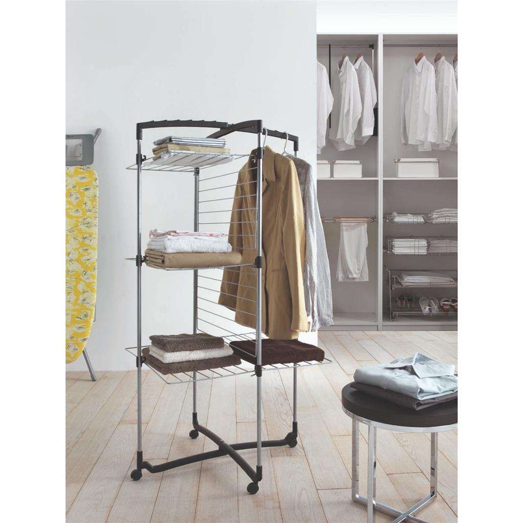 Tomado Metaltex Drying Rack Faro 28 M 72x69x134 cm for Laundry