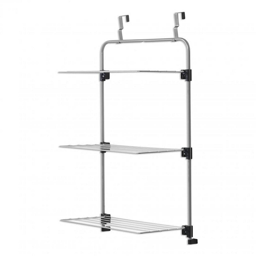 Tomado Metaltex Drying Rack Gale Door Hanger 11 M Silver-grey
