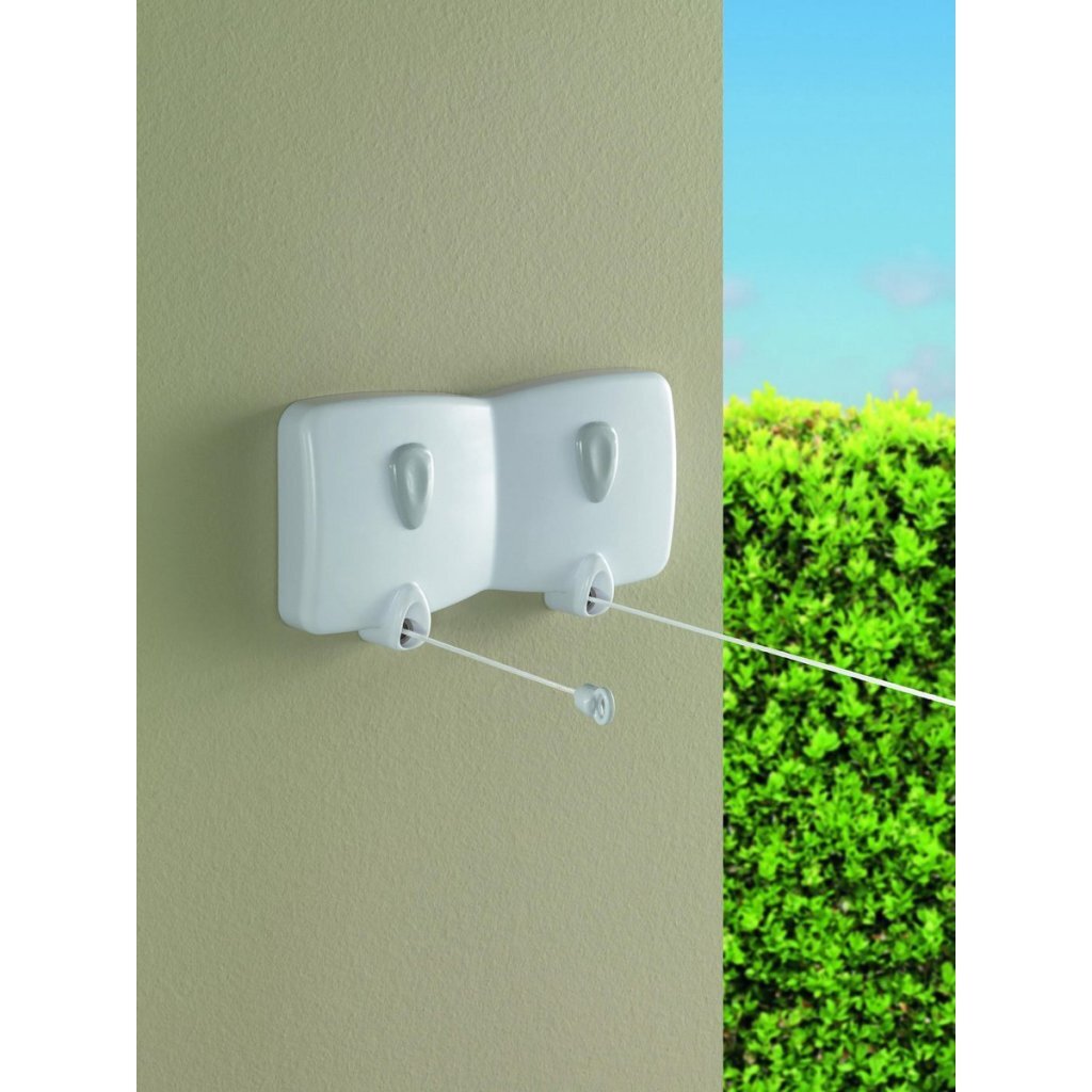 Metaltex Malaga Wall Drying Rack 10 m Drying Length White
