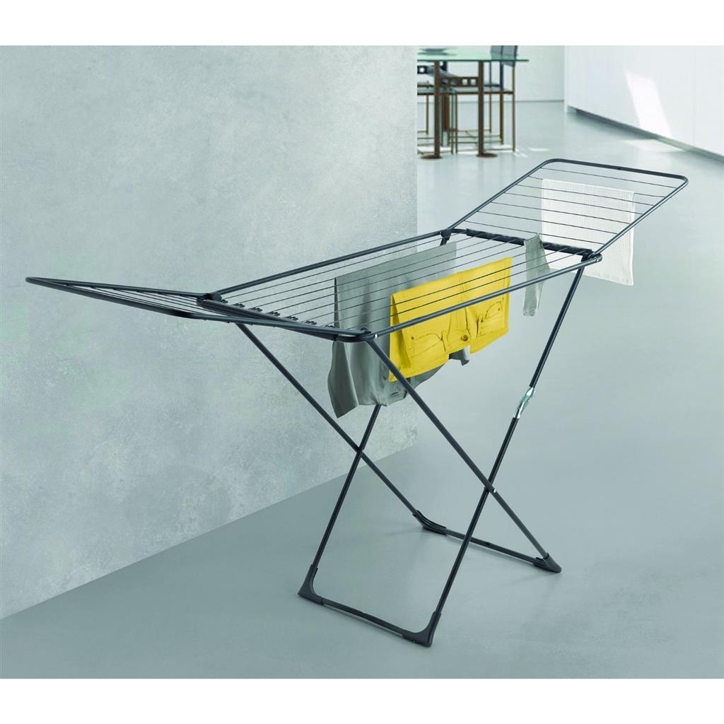 Tomado Fuji Drying Rack 20 m Line 107x55x103 cm Black