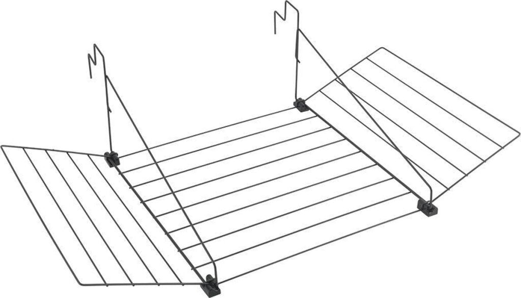 Tomado Metaltex Hanging Drying Rack Tilburg 12 m Matte Black