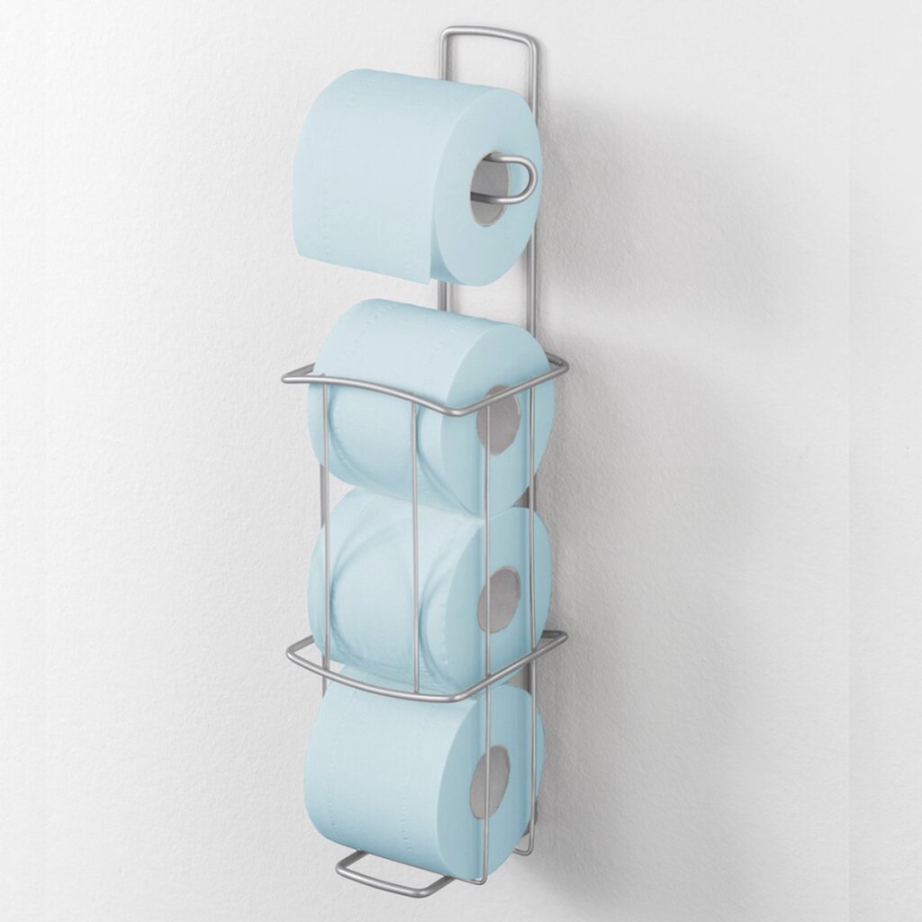 Metaltex Onda Toilet Paper Holder with Dispenser 14x14x52 cm