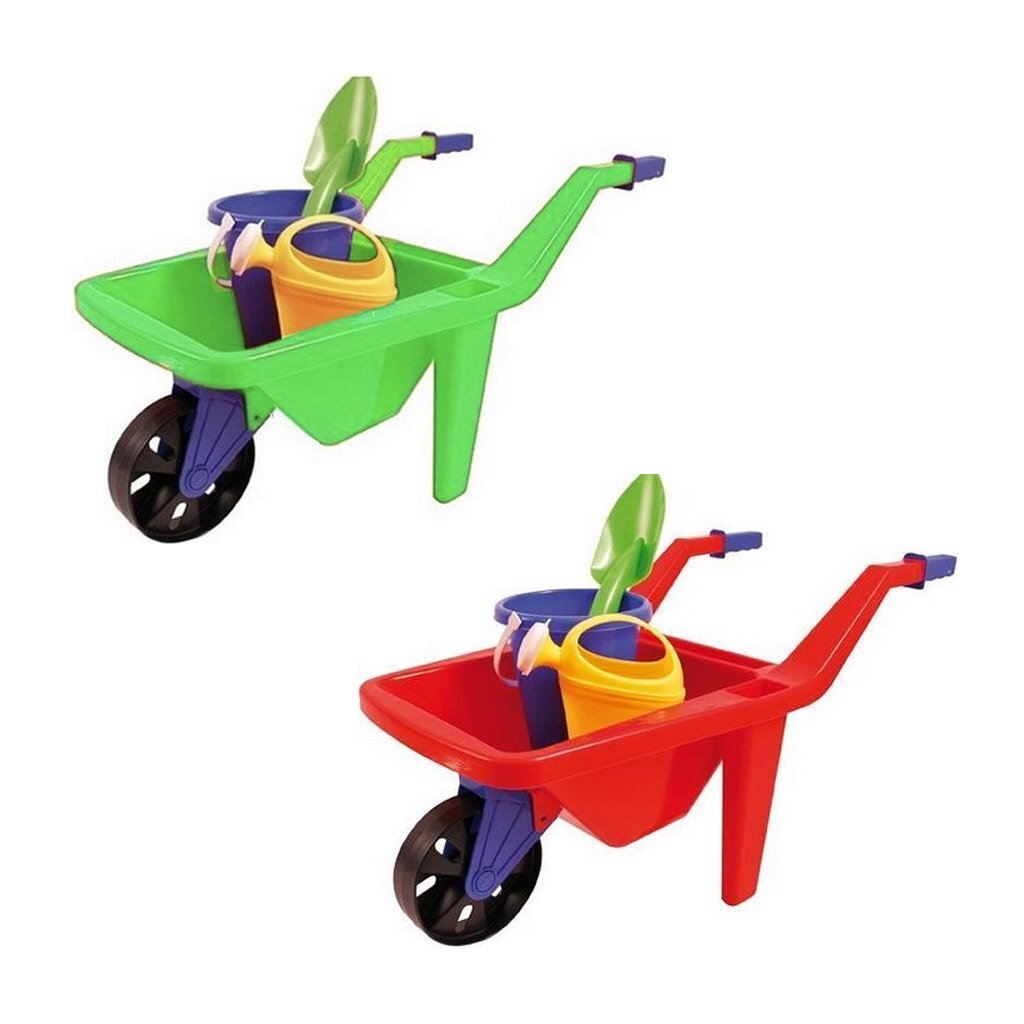 Wheelbarrow Playset 4-piece Assorted