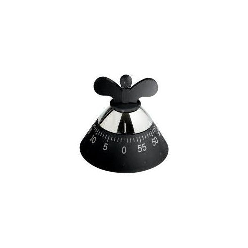 Alessi A09 B Küchen-Timer Schwarz (A09 B) afbeelding 1
