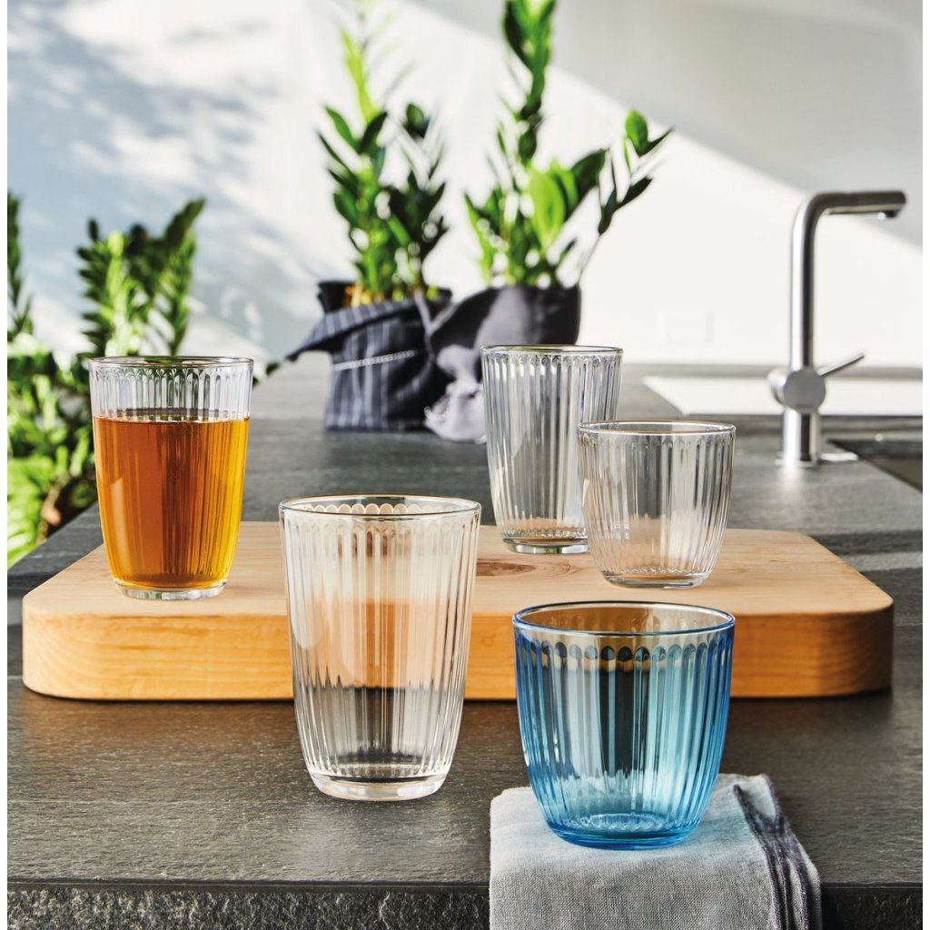 Bormioli Rocco Water Glasses Set 6 Pieces 290 ml Transparent Glass