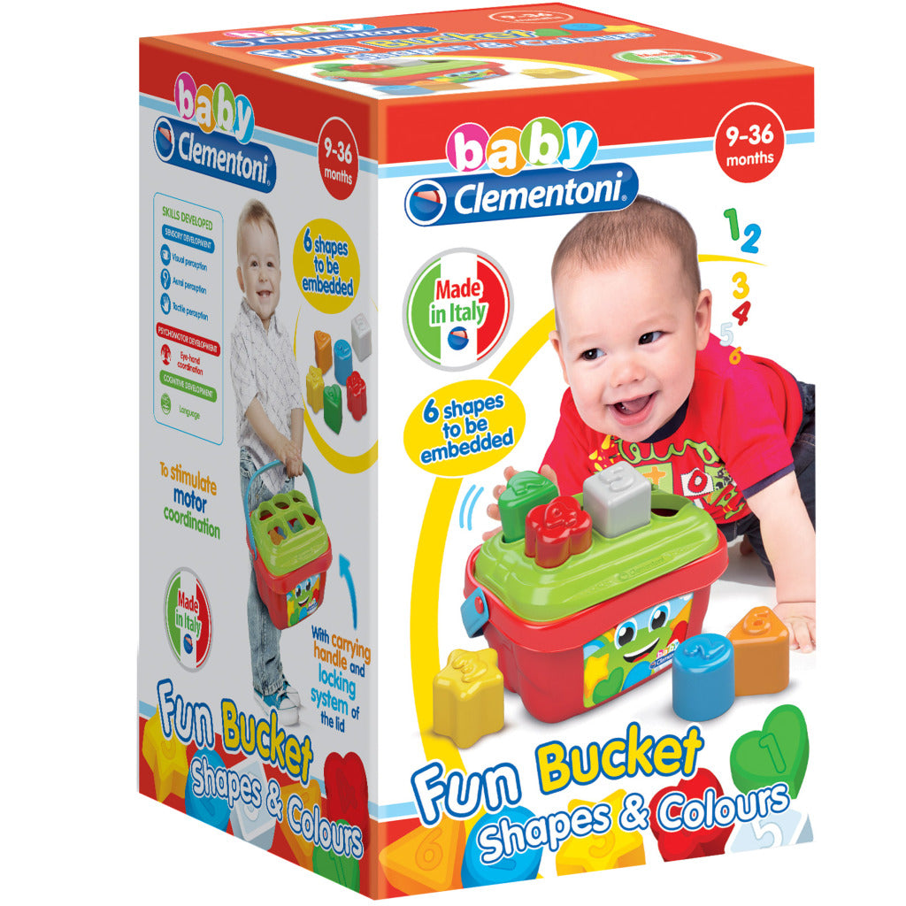 Clementoni Shape Box - Educational Toy for Learning Shapes - For Ages 9 to 36 Months