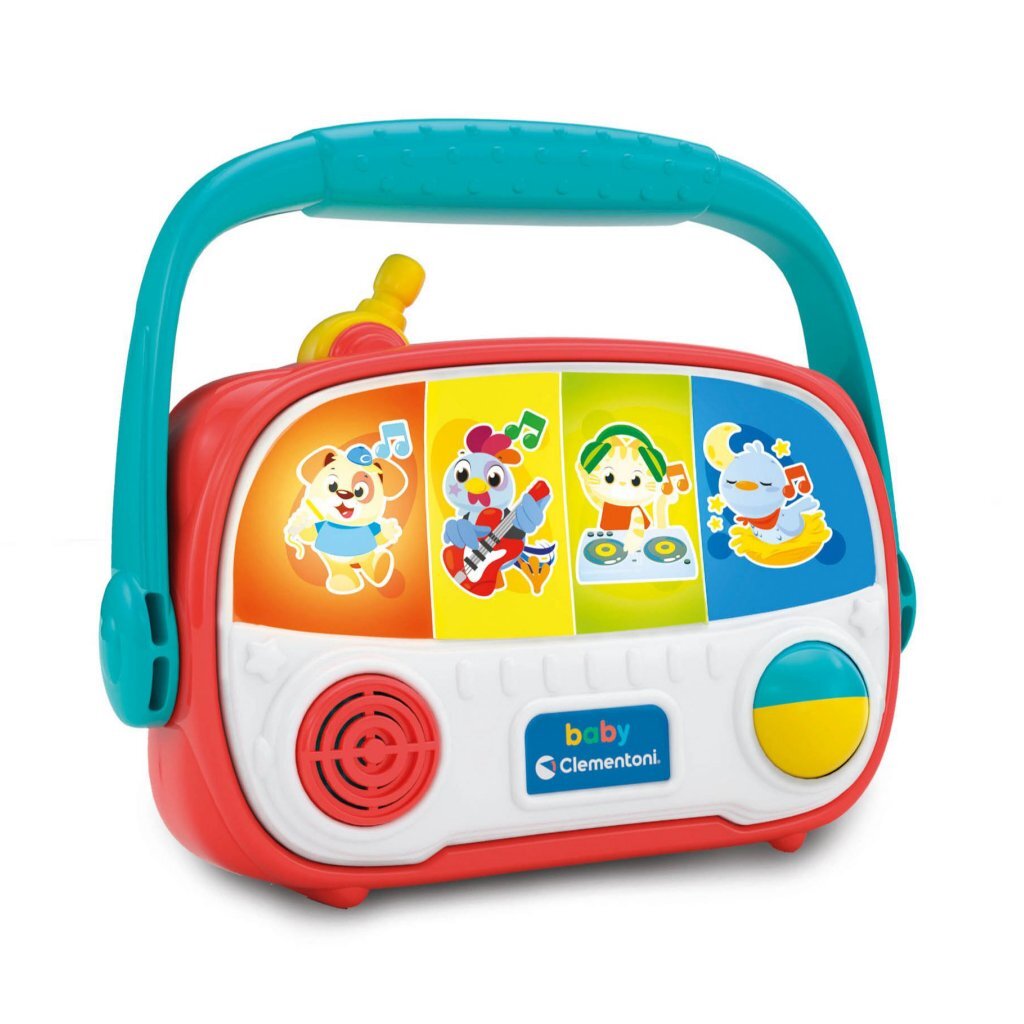 Clementoni Baby Radio - Activity Center with Light and Sound