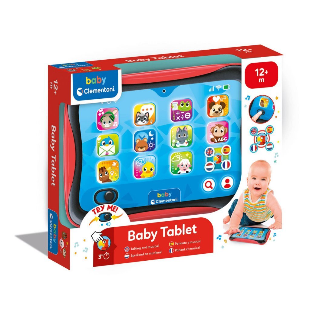 Clementoni Baby Tablet - Light and Sound - Educational Toy