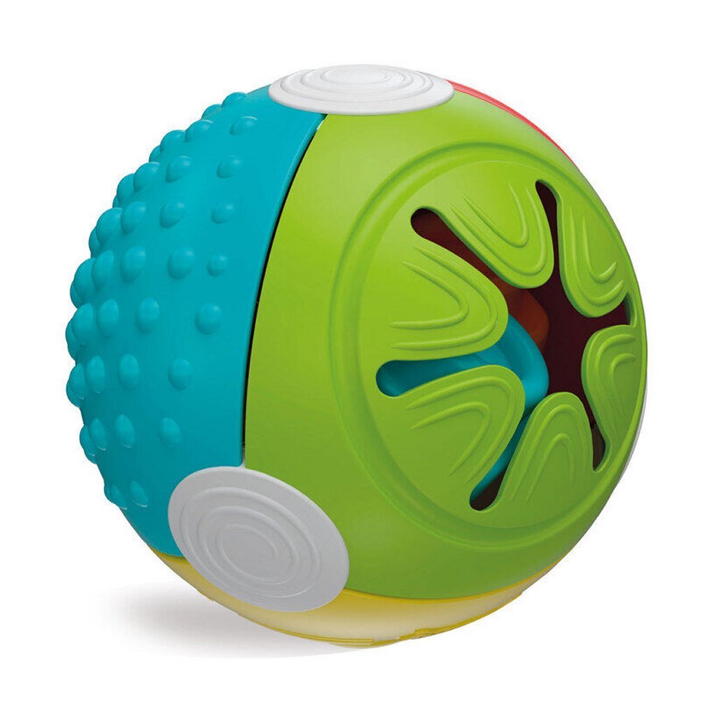 Clementoni Soft Clemmy Sensory Ball with Colorful Segments for Ages 6 Months+