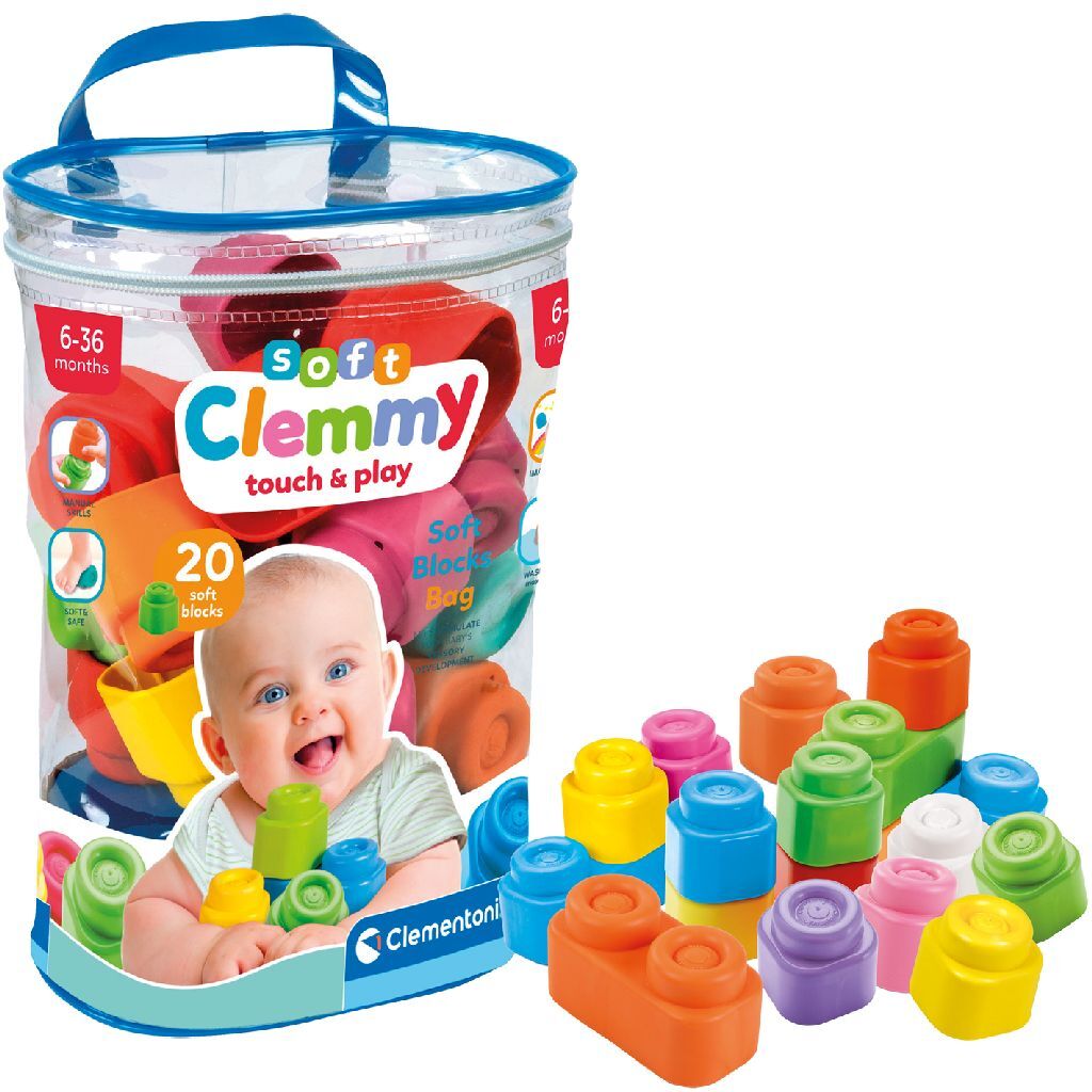 Clementoni Soft Clemmy 20 Blocks