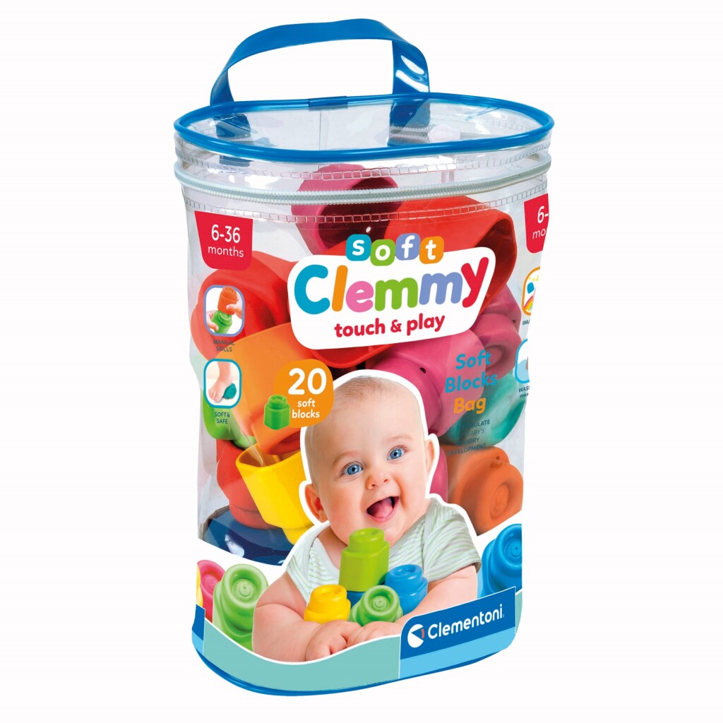 Clementoni Soft Clemmy 20 Blocks