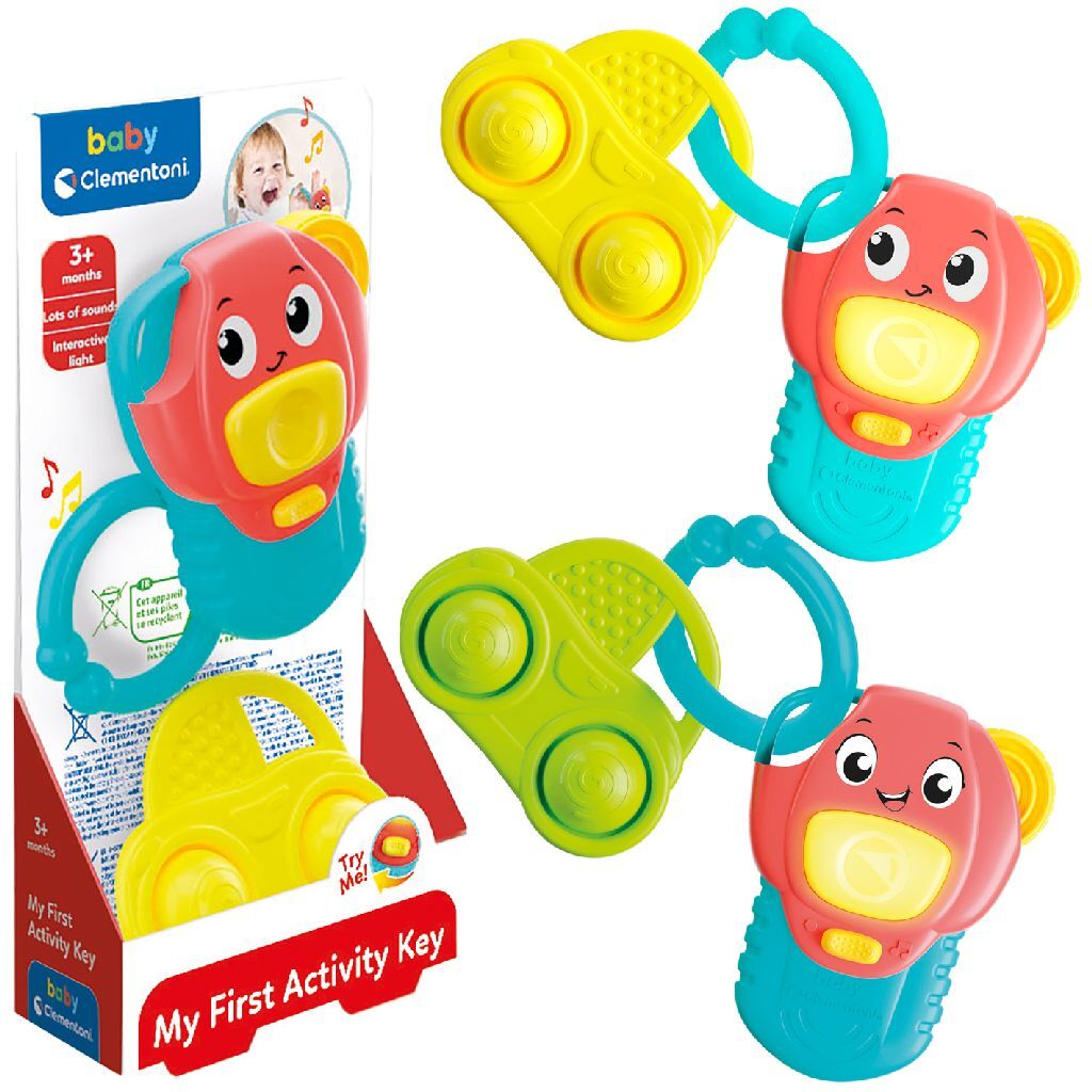 Clementoni Baby My First Activity Key + Light and Sound