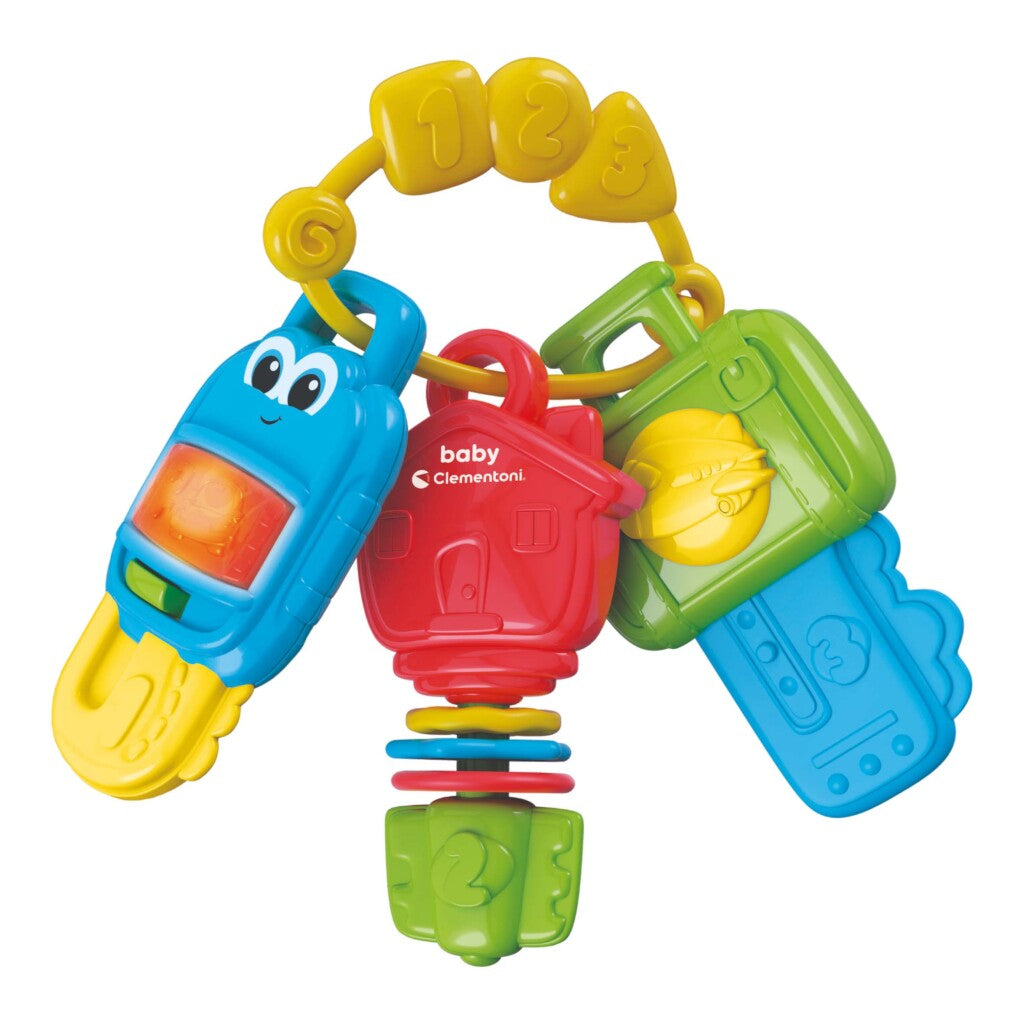 Clementoni Baby Keys with Light and Sound for 3 Months+