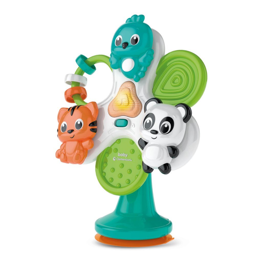 Clementoni Baby Seat Vacuum with Light and Sound - Interactive High Chair Toy