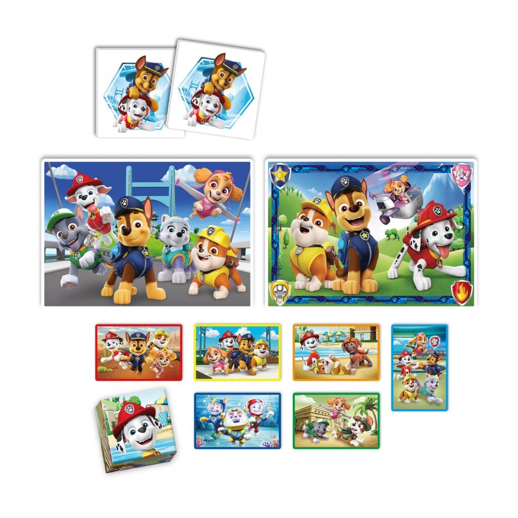 Clementoni Edukit 4in1 Paw Patrol Game for Children Age 3+