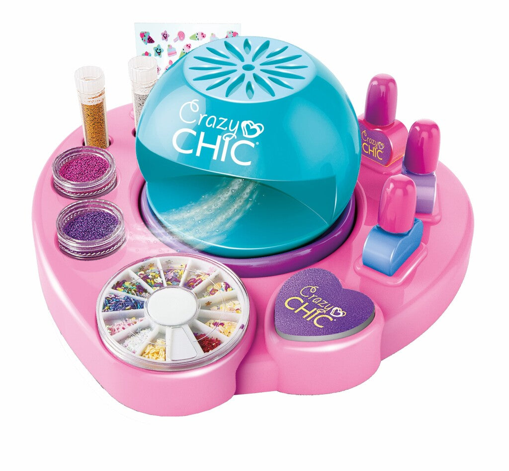 Clementoni Crazy Chic Cool Nail Art Studio - Create Trendy Nail Designs