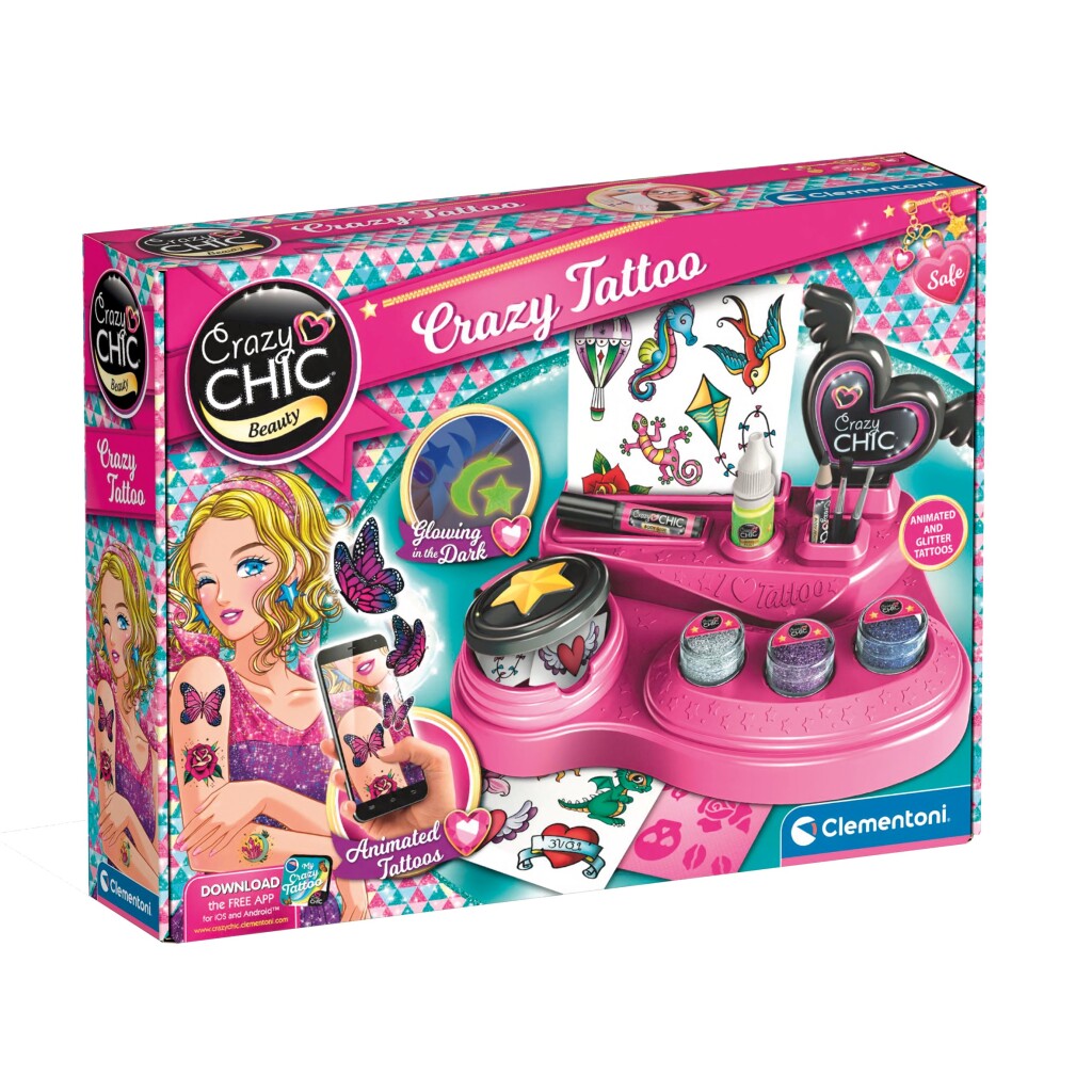Clementoni Crazy Chic Tattoo Kit