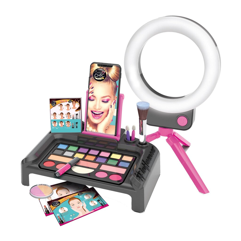 Clementoni Crazy Chic Make-Up Studio + Light