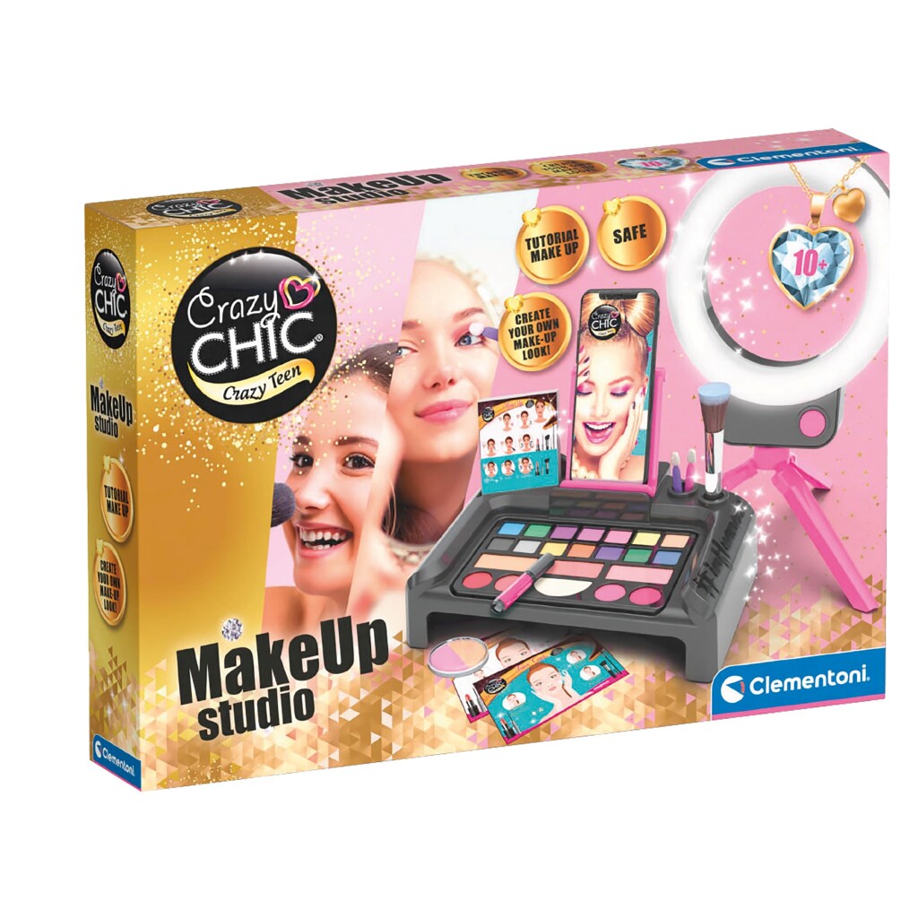 Clementoni Crazy Chic Make-Up Studio + Light
