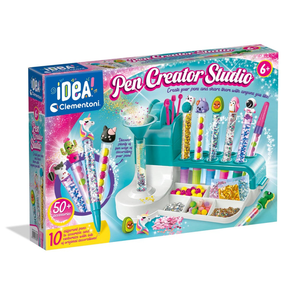 Clementoni iDEA Pen Creator Studio - Creative Laboratory for Colorful Pens - Ages 6+