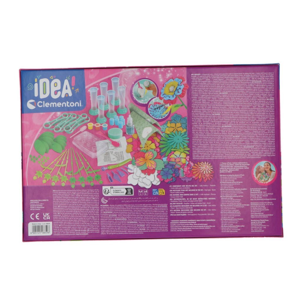 Clementoni Scented Flowers Set - Create Beautiful Paper Flowers - Ages 7+