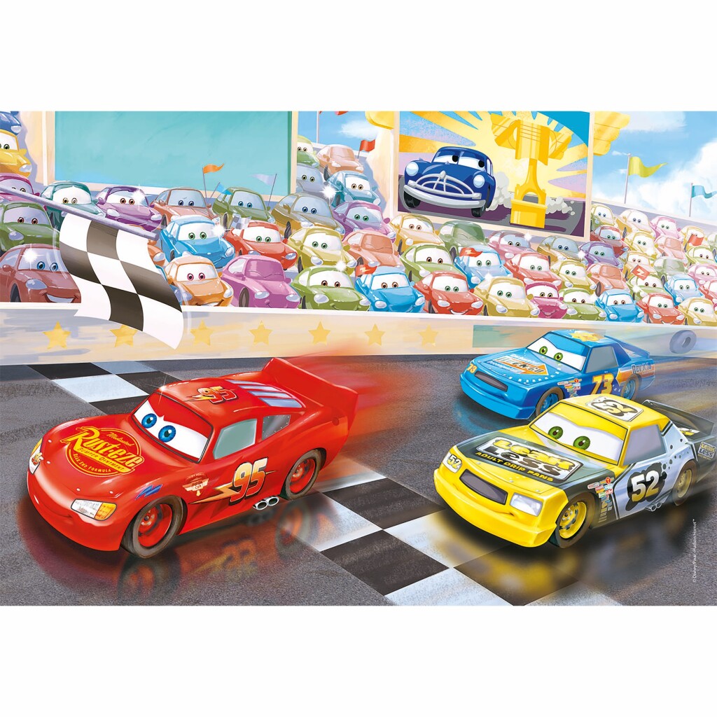 Clementoni Disney Cars Puzzle 3x48 Pieces - Fun Puzzles for Kids