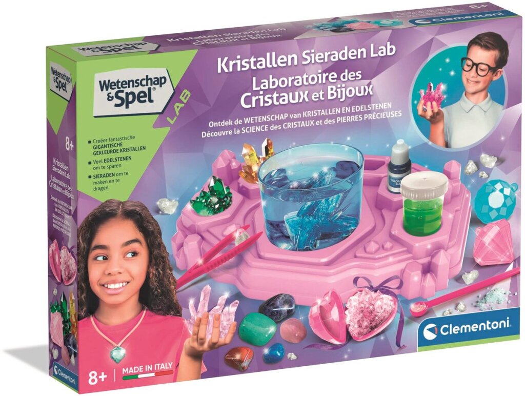 Clementoni Science Crystal Making Laboratory Large