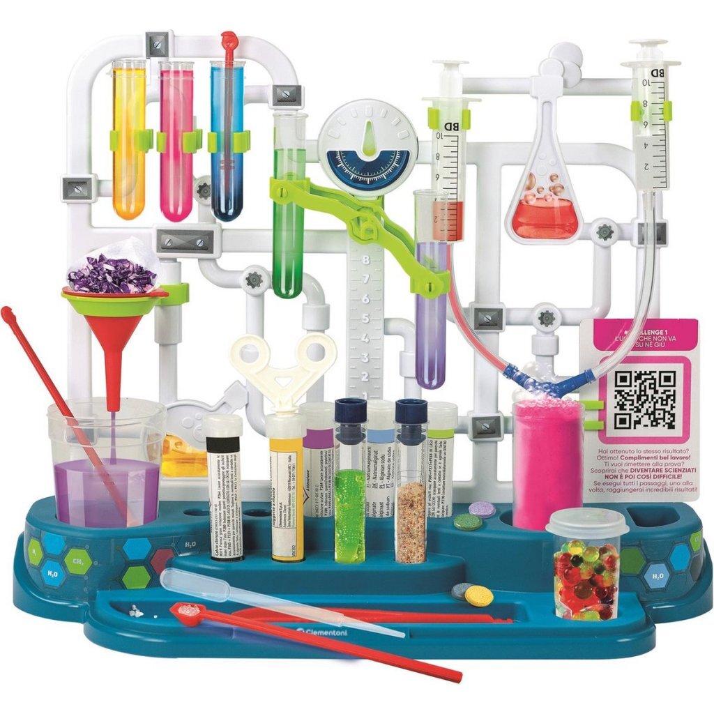 Clementoni Science and Play Super Chemistry - 80 Experiments for Ages 8+
