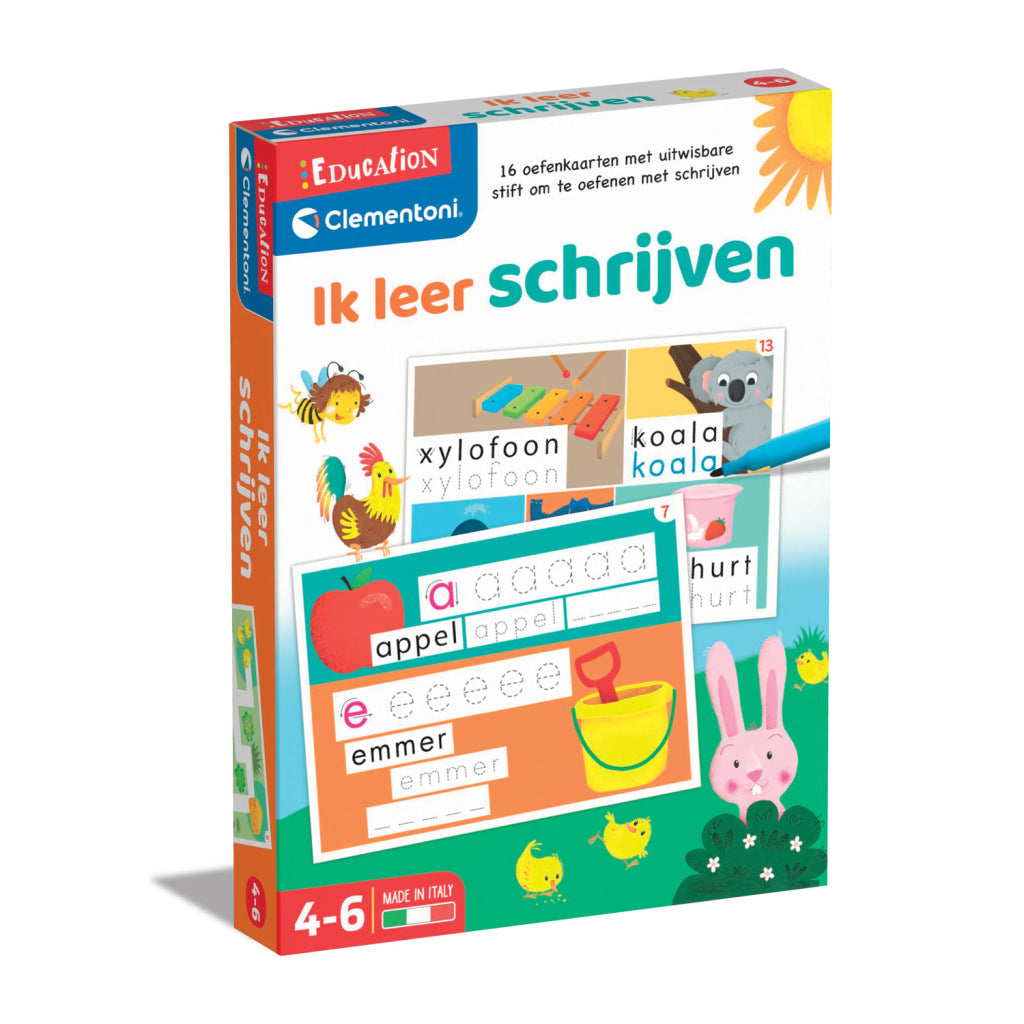 Clementoni I Learn to Write Educational Game for Ages 4-6