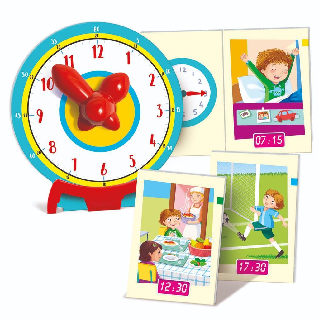 Clementoni Education What Time Is It? Educational Game for Ages 5-7