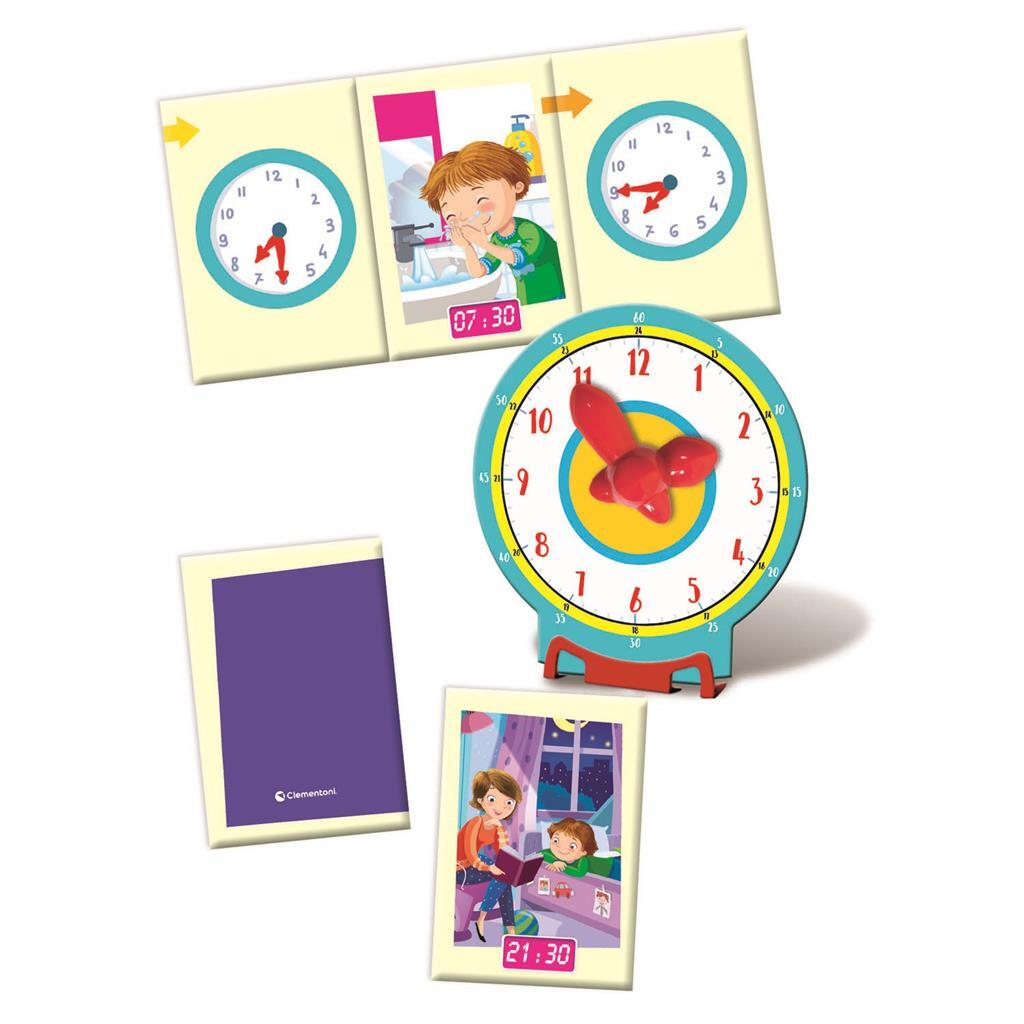 Clementoni Education What Time Is It? Educational Game for Ages 5-7