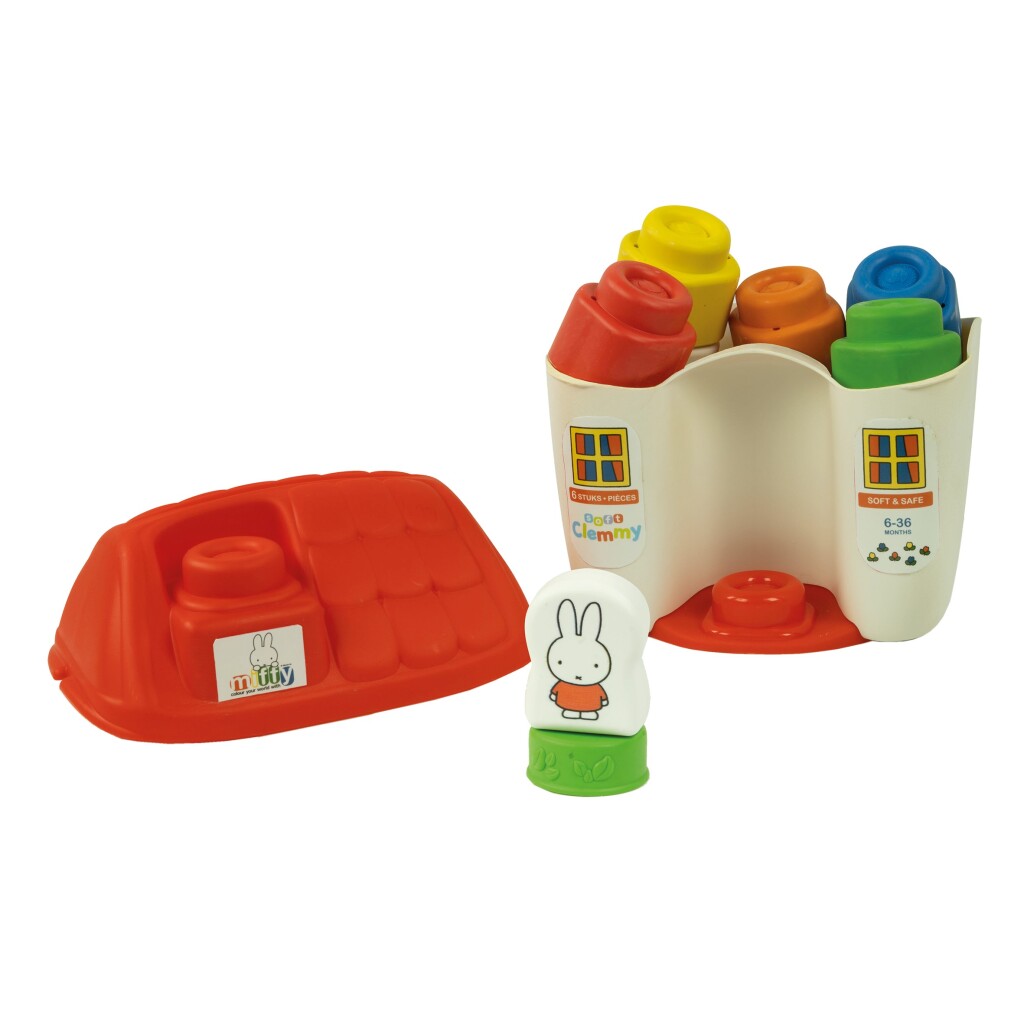 Clementoni Clemmy Miffy House - Playhouse with Textures and Blocks
