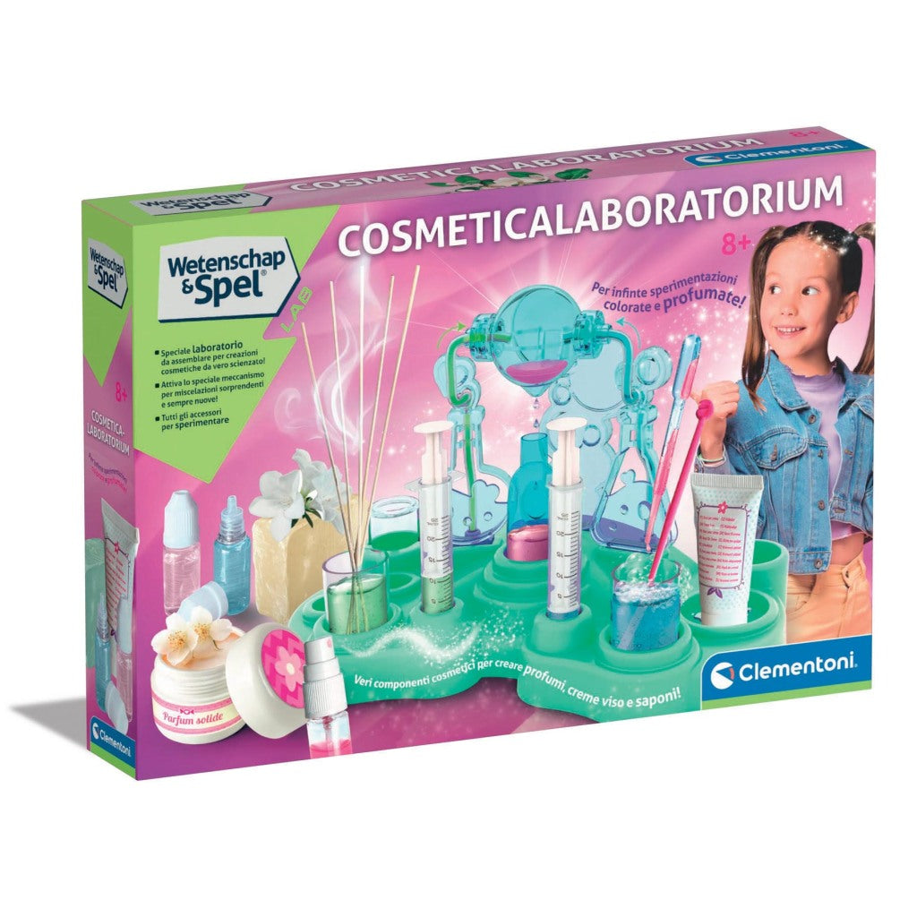 Clementoni Science Perfume Lab Luxury - Create Real Cosmetics for Ages 8+
