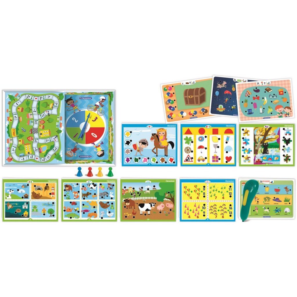 Clementoni Talking Educational Pen 1000 Quiz - Learning Game for Ages 5+