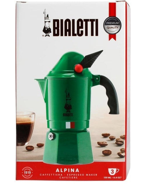 Bialetti Moka Break Alpina Moka pot Green - 8006363027625 - image 2