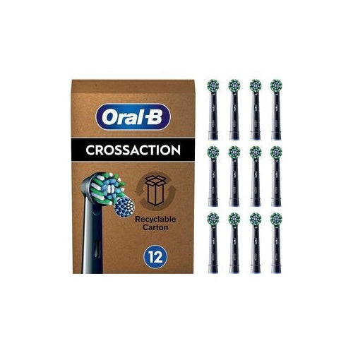 Oral-B Aufsteckbürsten Pro CrossAction BLACK 12er FFU (8006540859926) afbeelding 1