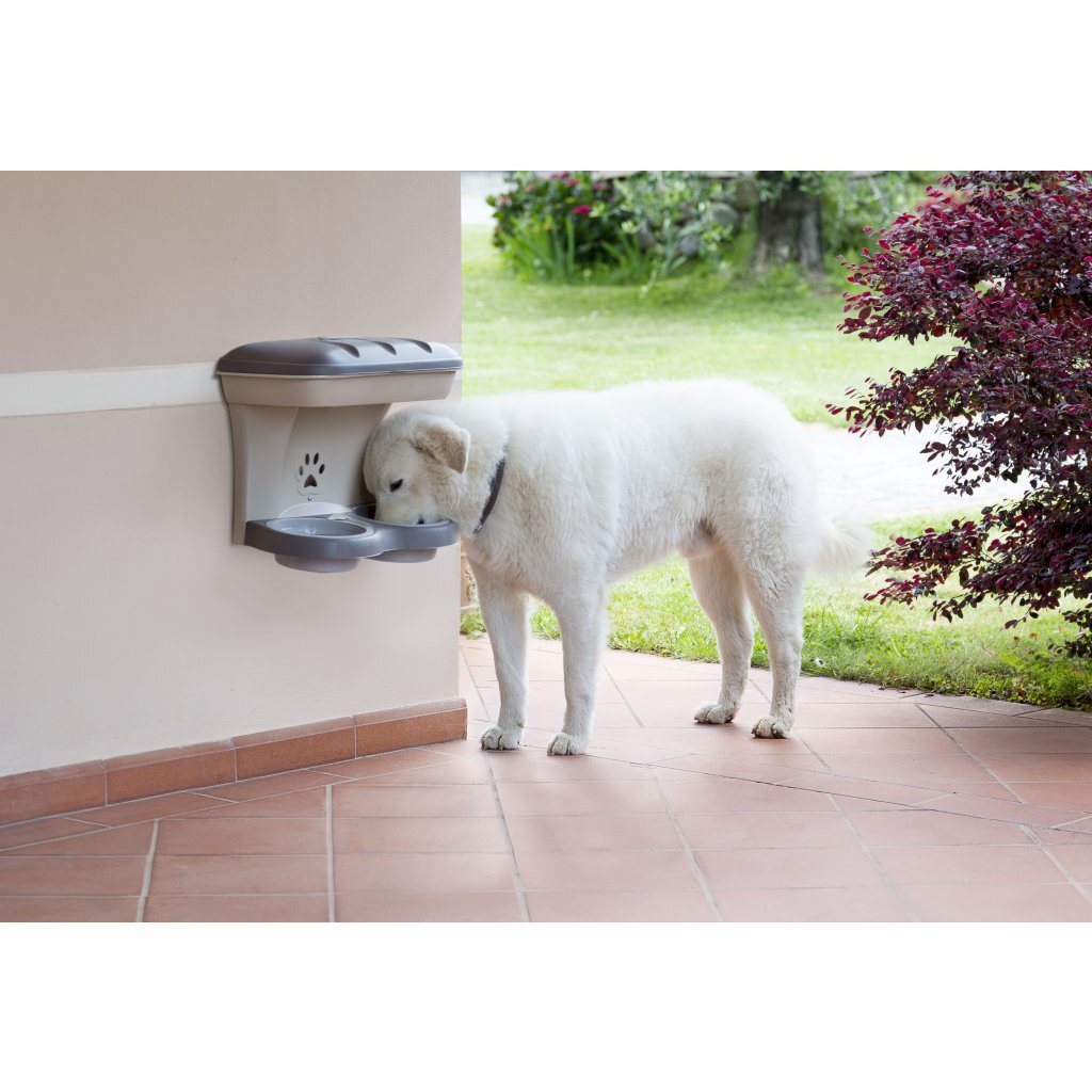 Bama Pet Dog Food Bowl 50x29x52 cm Taupe