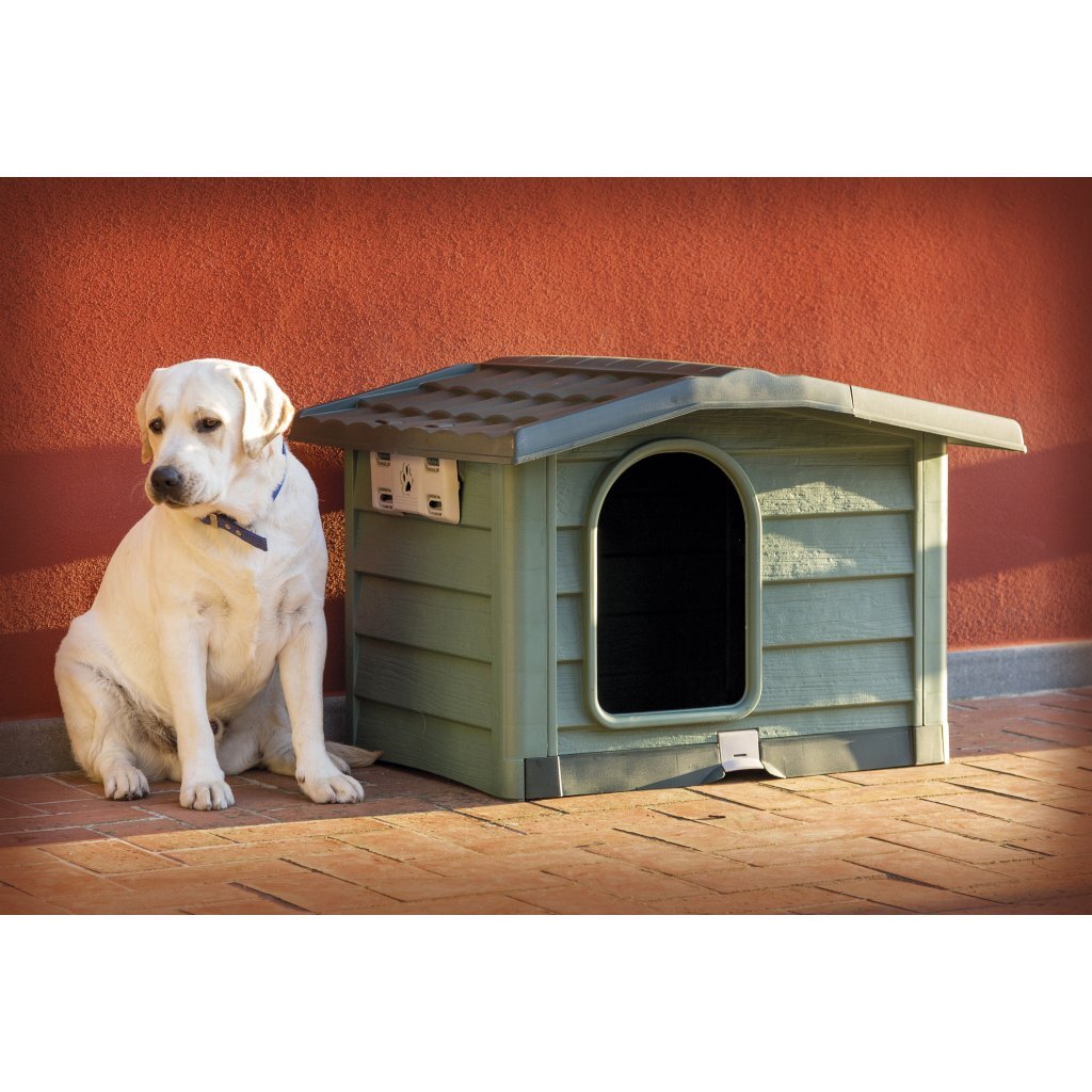 Bama Pet Cuccia Doghouse 89x75x62 cm Green