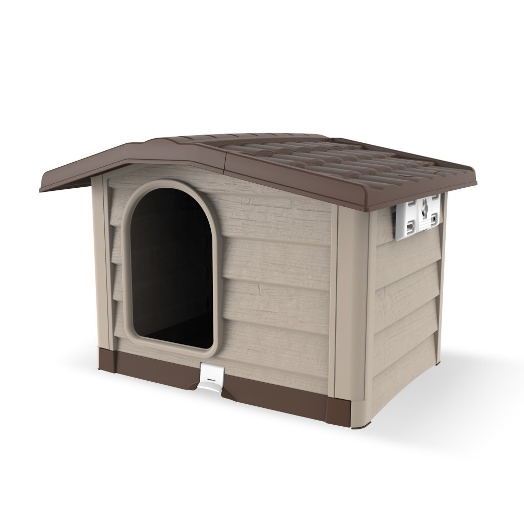 Bama Pet Cuccia Dog Kennel 89x75x62 cm Beige/Taupe