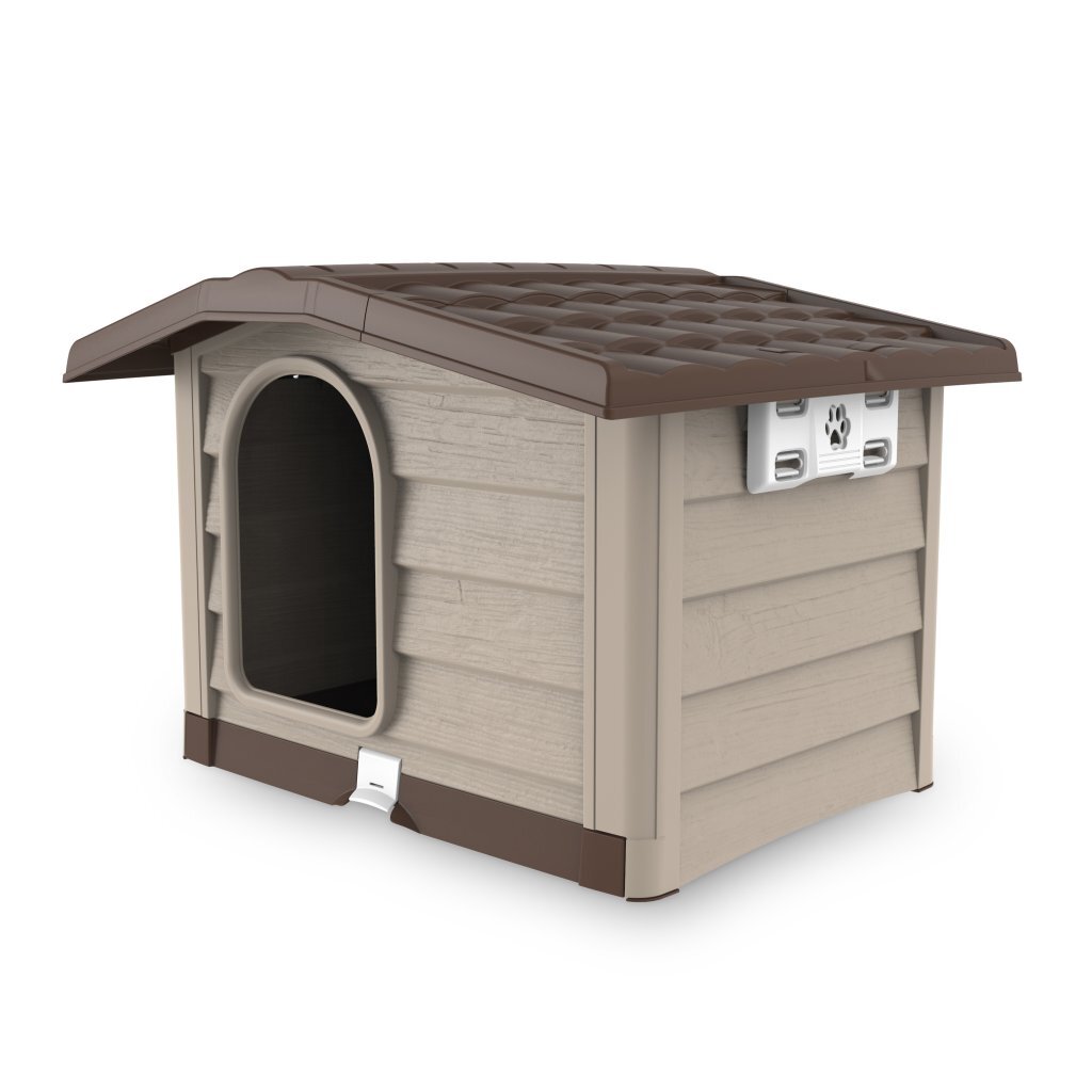 Bama Pet Cuccia Dog Kennel 89x75x62 cm Beige/Taupe