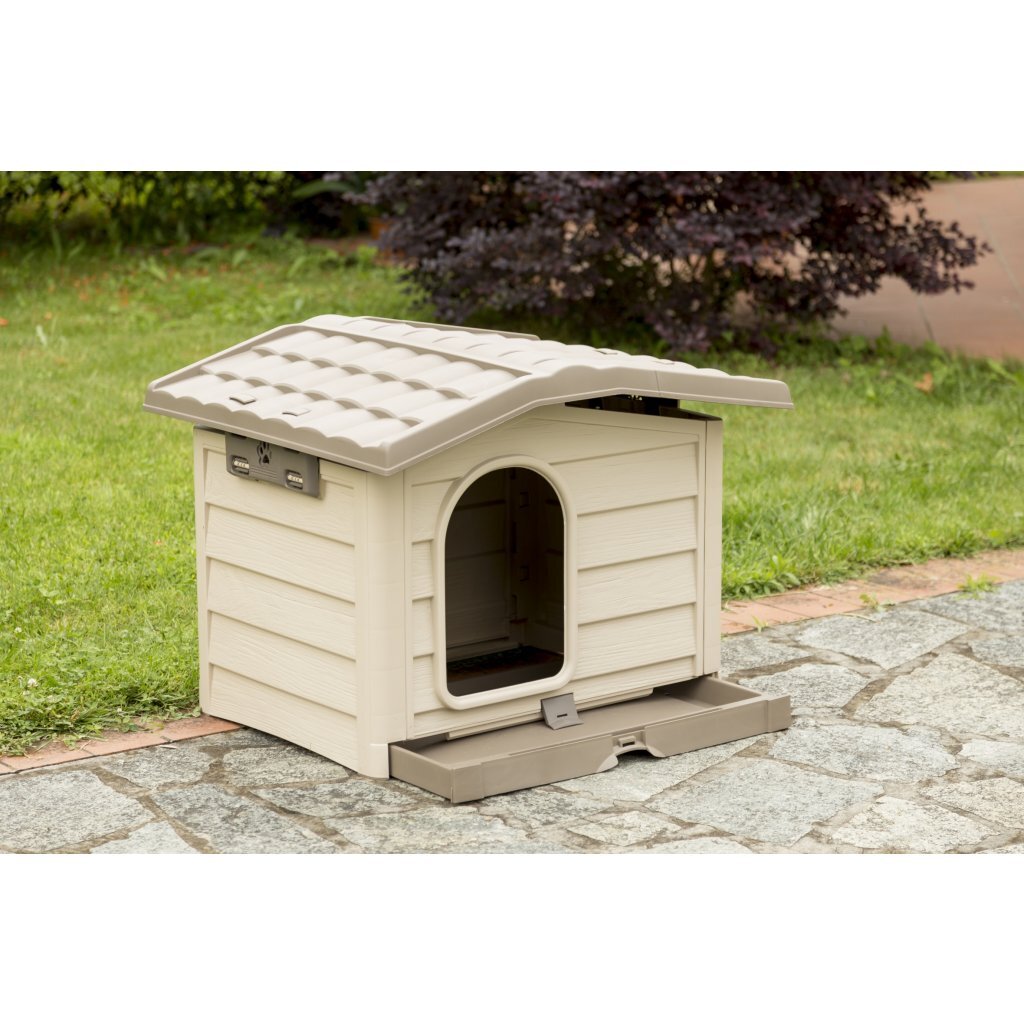 Bama Pet Cuccia Dog Kennel 89x75x62 cm Beige/Taupe