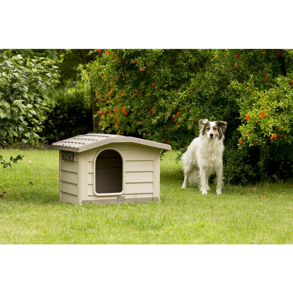 Bama Pet Cuccia Dog Kennel 89x75x62 cm Beige/Taupe