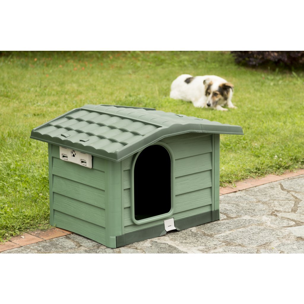 Bama Pet Dog Kennel 110x94x77 cm Green