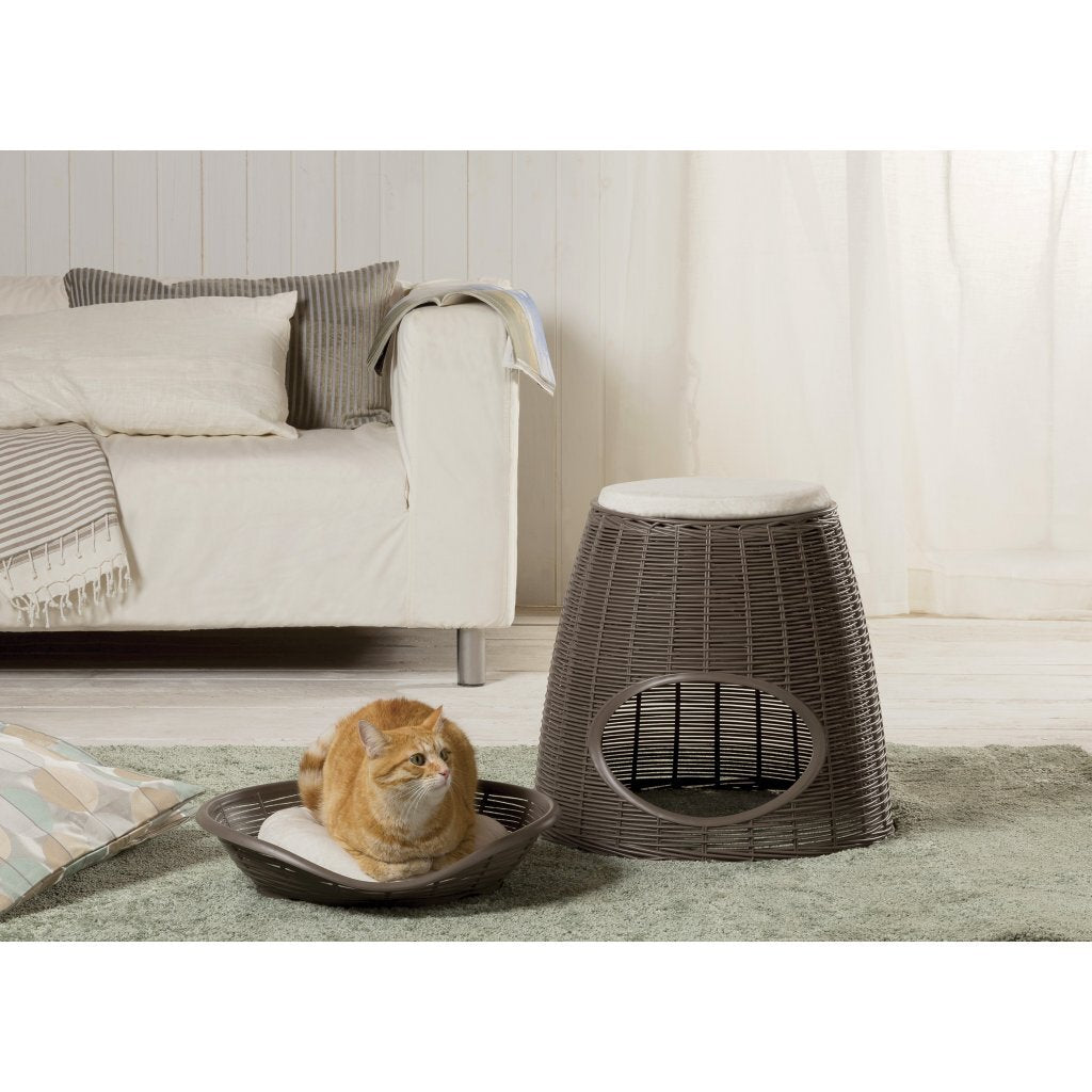 Bama Pet Pasha Pet Basket 52x50x46/55 cm Taupe