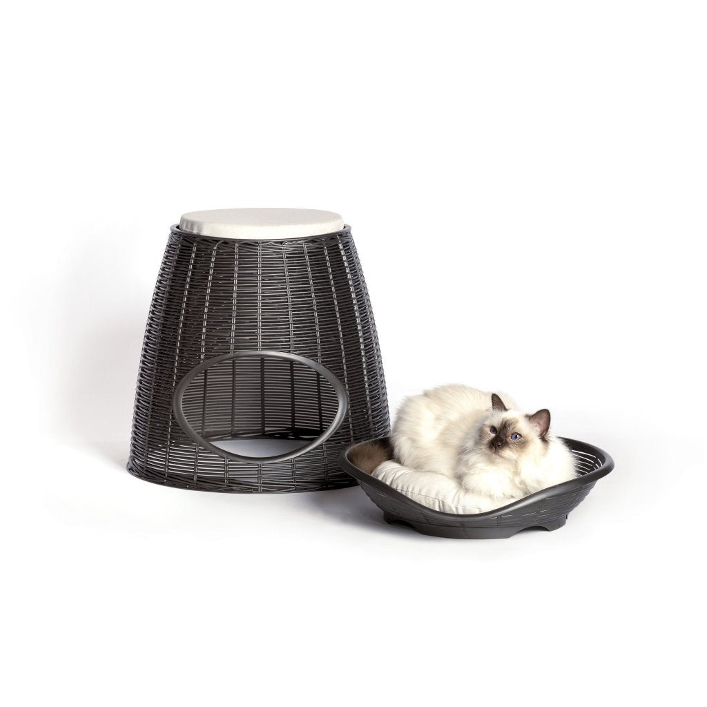 Bama Pet Pasha Pet Basket 52x50x46/55 cm Anthracite