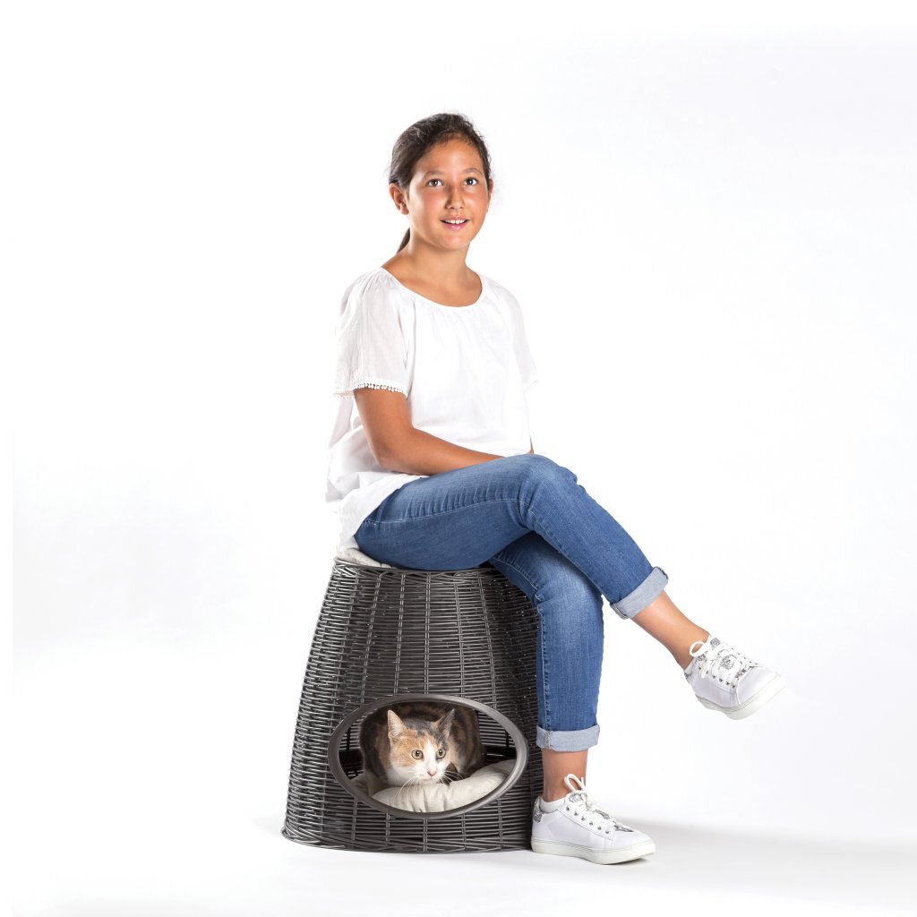 Bama Pet Pasha Pet Basket 52x50x46/55 cm Anthracite