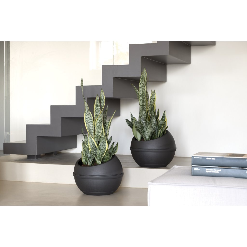 Bama Sfera Flowerpot 23 L 40.5x32 cm Anthracite