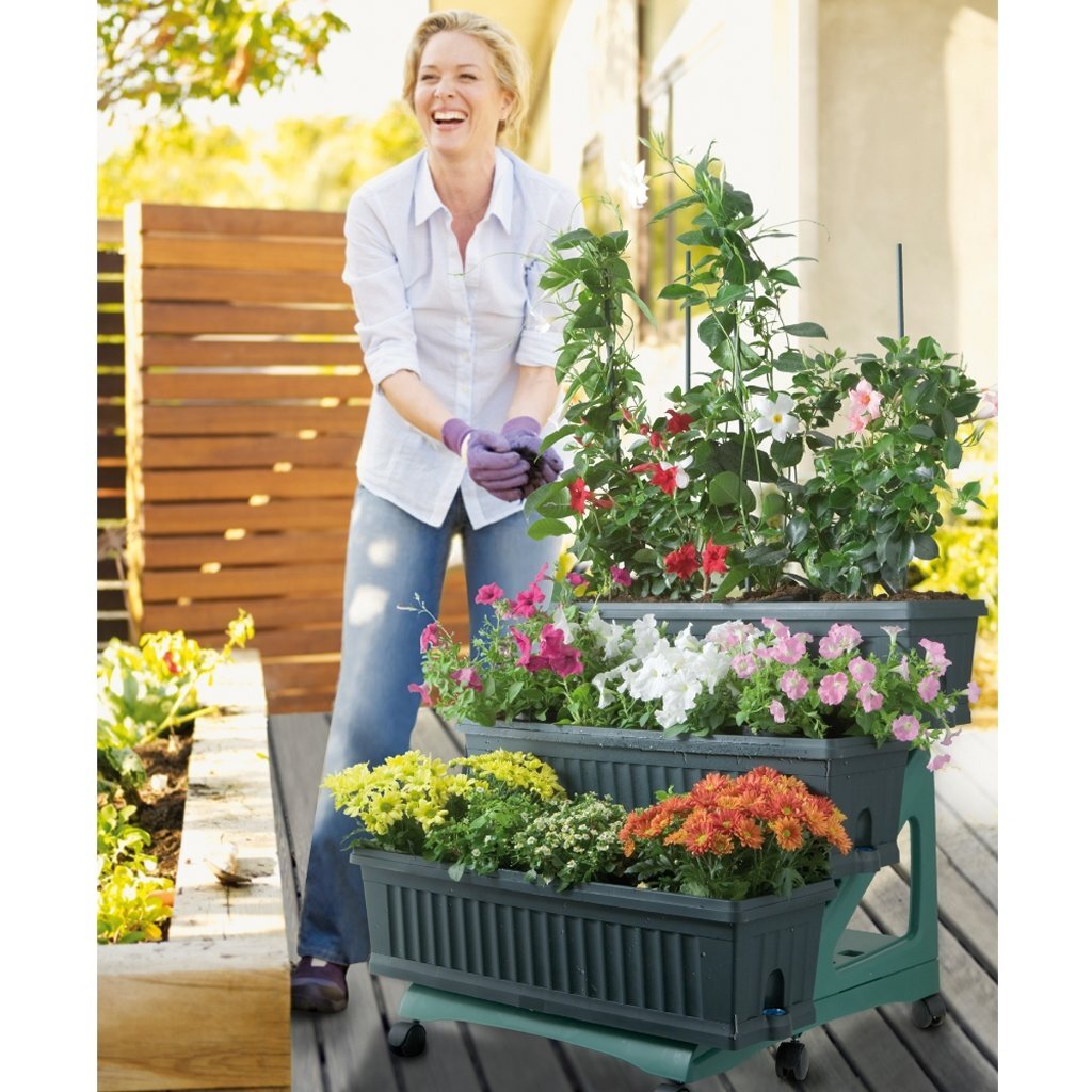 Bama Orto Di Kit Planters 80x74x73 cm Green