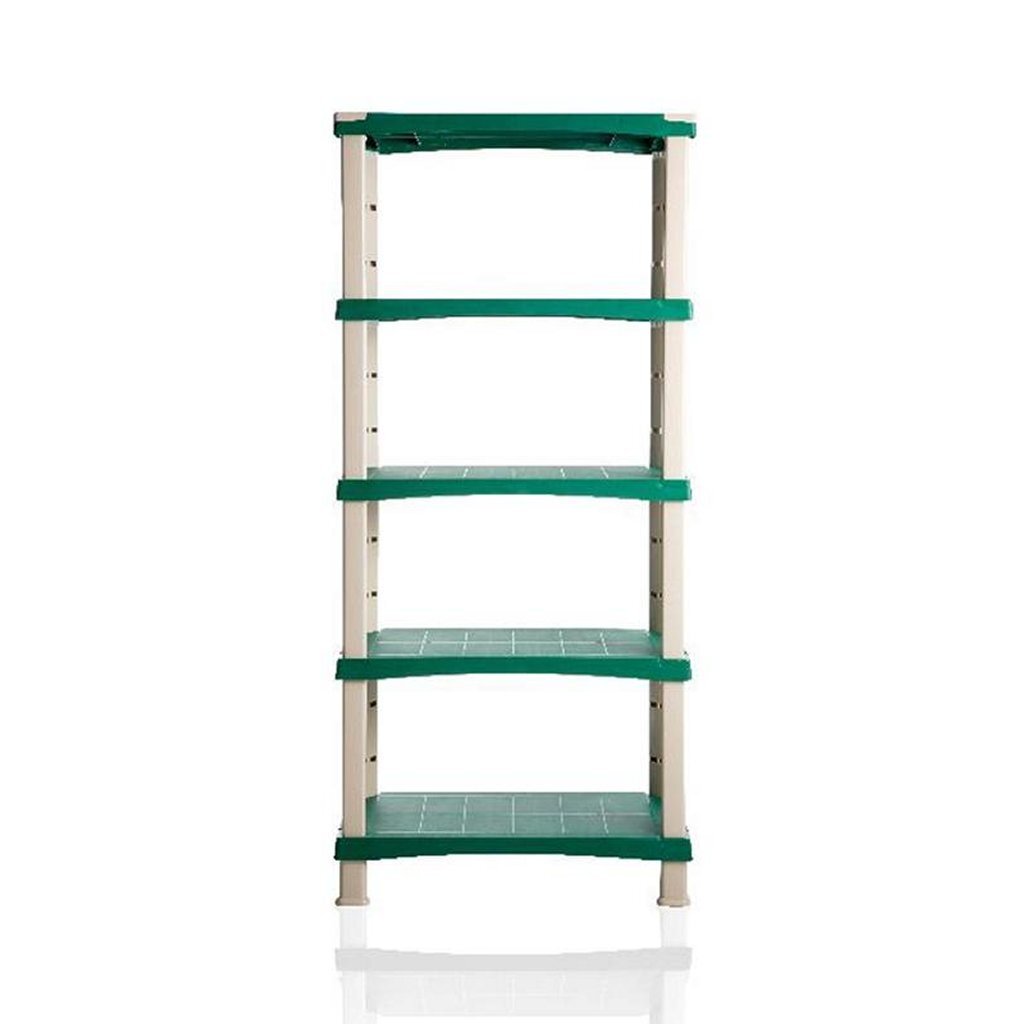 Bama Futuro Storage System 5 Shelves 80x40x174 cm Green